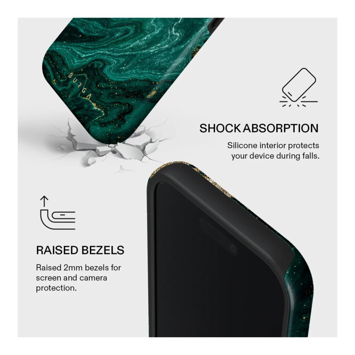 iPhone 17 MagSafe Emerald Pool Tough BURGA nugarėlė 3