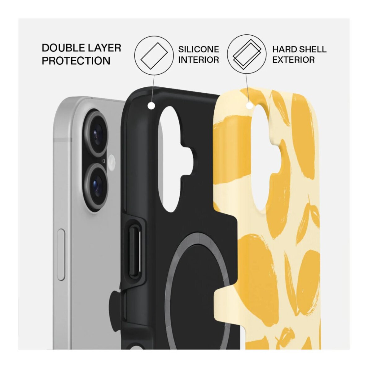 iPhone 17 MagSafe Lemon Tart Tough BURGA nugarėlė 1