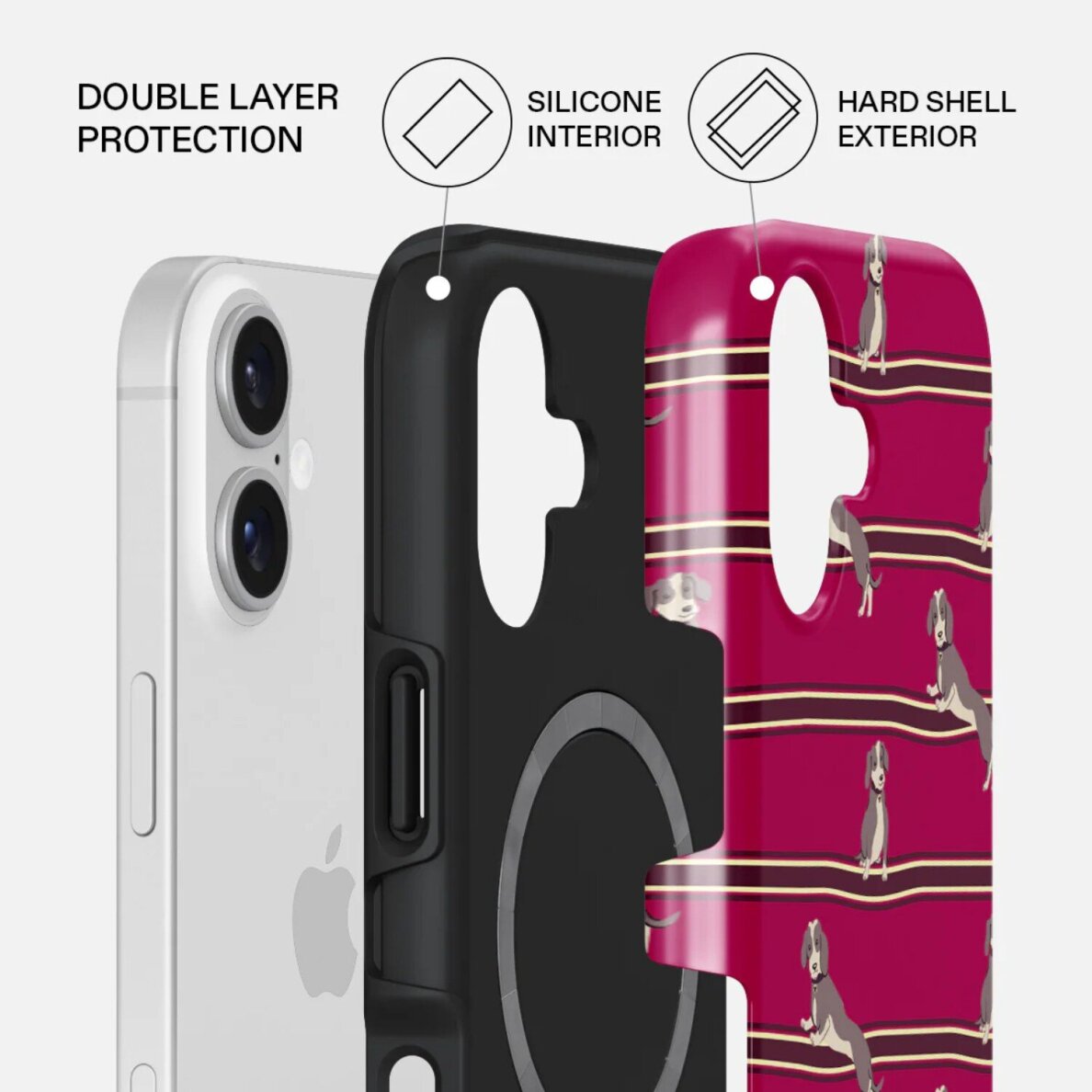 iPhone 17 MagSafe On Hold Tough BURGA nugarėlė 1