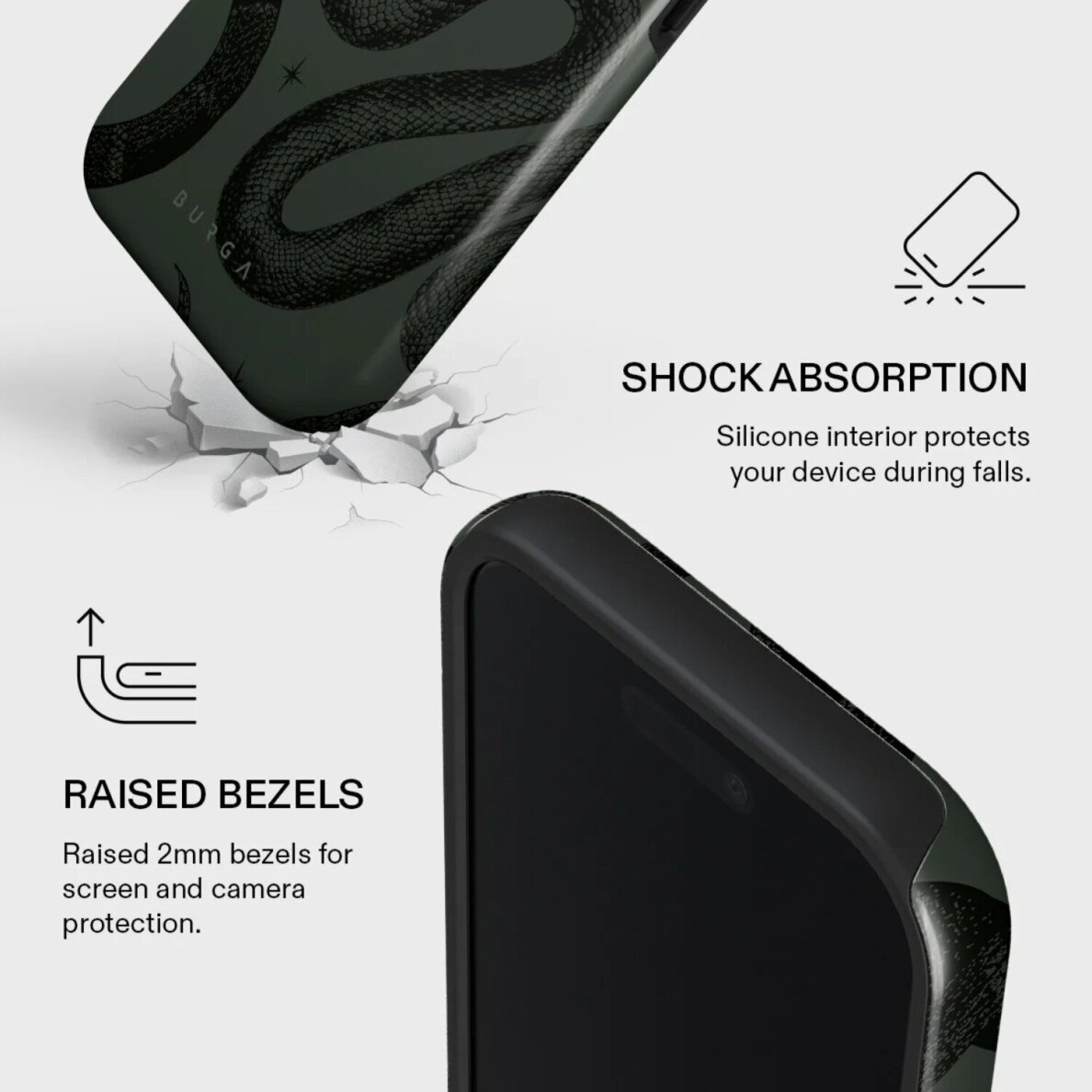 iPhone 17 MagSafe Poison Tough BURGA nugarėlė 1