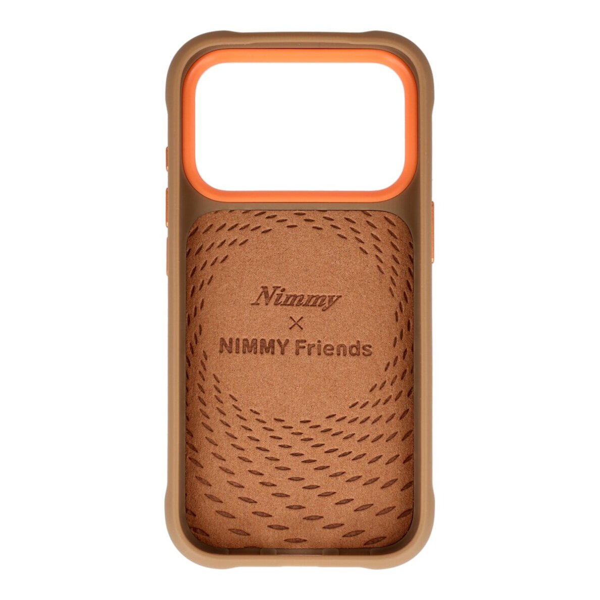 iPhone 17 PRO beige NIMMY Teddy with Glasses nugarėlė 1