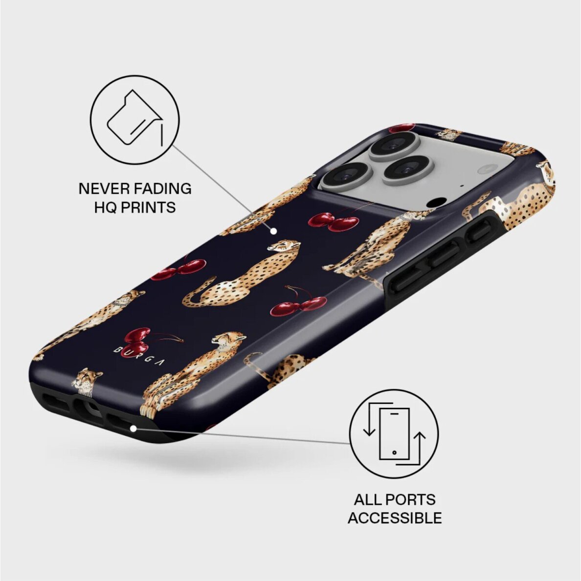 iPhone 17 PRO Elite Mirror Gold Magsafe Cougar BURGA nugarėlė 2