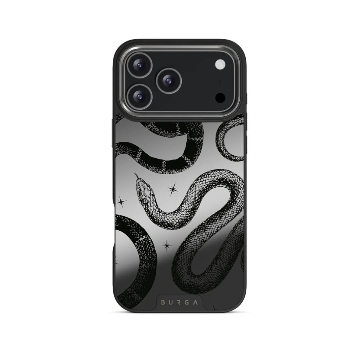 iPhone 17 PRO Elite Mirror Gunmetal MagSafe Poison BURGA nugarėlė iPhone 17 PRO Elite Mirror Gunmetal MagSafe Poison BURGA nugarėlė