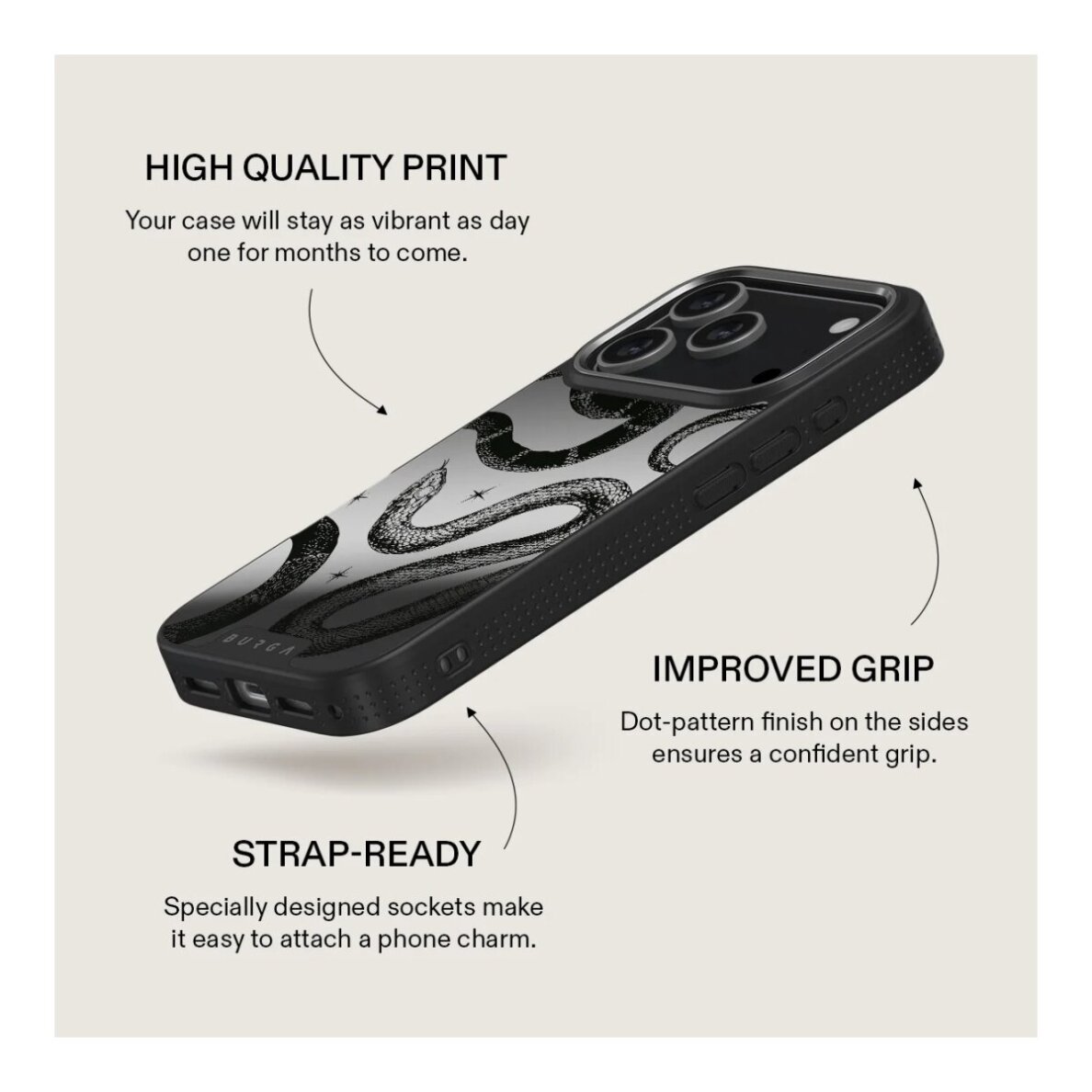 iPhone 17 PRO Elite Mirror Gunmetal MagSafe Poison BURGA nugarėlė 5