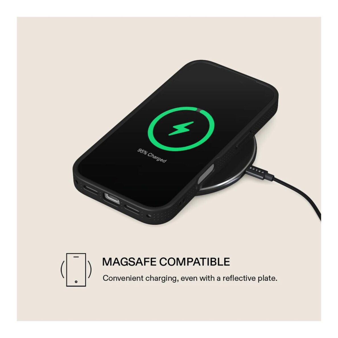 iPhone 17 PRO Elite Mirror Gunmetal MagSafe Poison BURGA nugarėlė 6