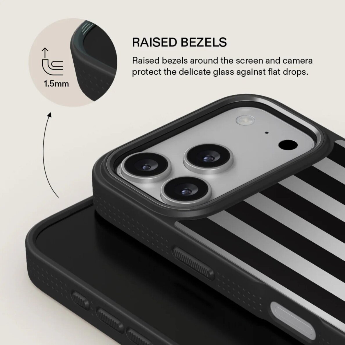 iPhone 17 PRO Elite Mirror Gunmetal Magsafe Prophecy BURGA nugarėlė 2