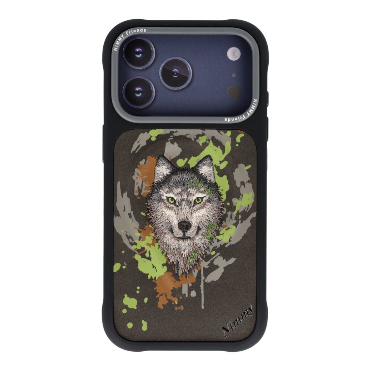iPhone 17 PRO grey NIMMY MagSafe Wolf 2.0 nugarėlė iPhone 17 PRO grey NIMMY MagSafe Wolf 2.0 nugarėlė