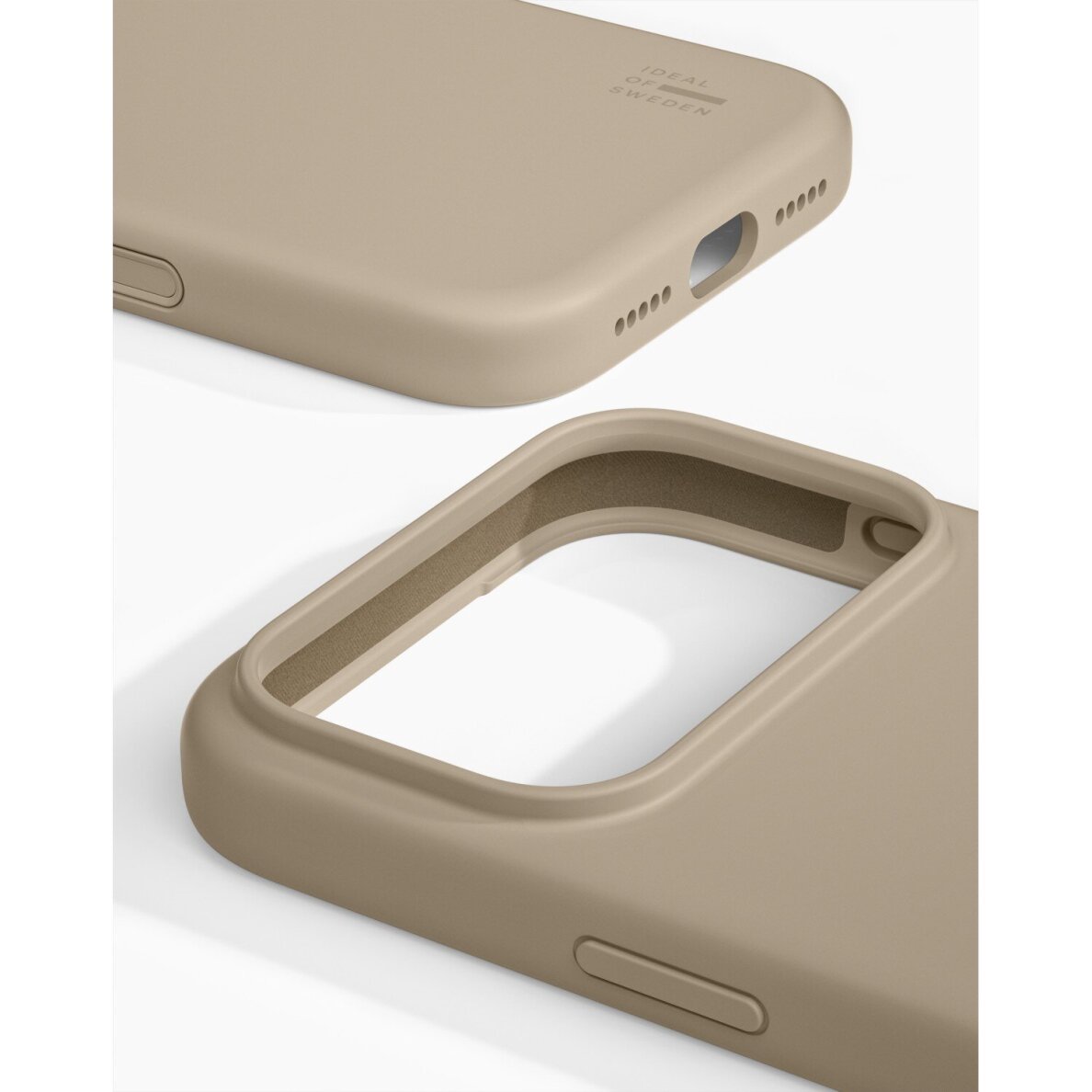 iPhone 17 PRO iDeal Of Sweden Silicone MagSafe Beige nugarėlė 2