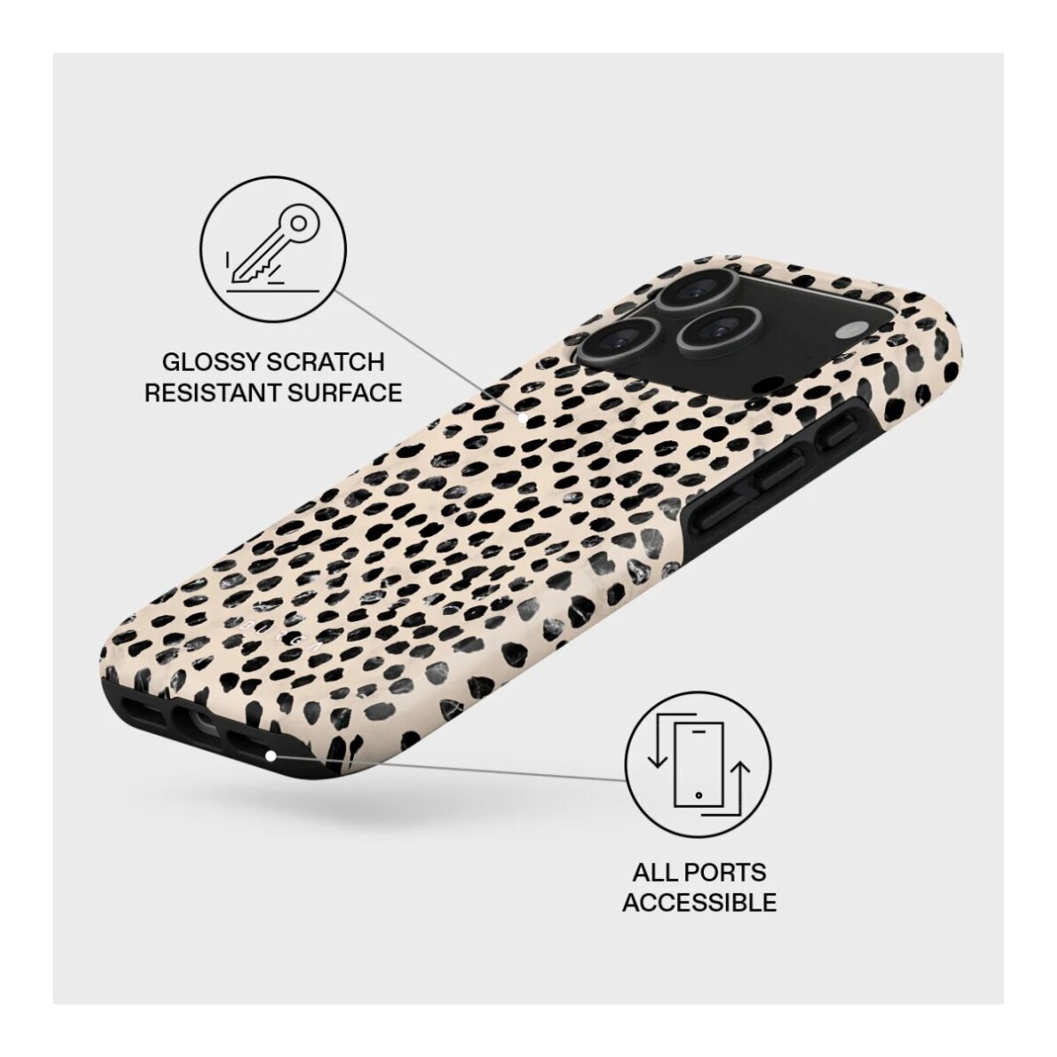 iPhone 17 PRO MagSafe Almond Latte Tough BURGA nugarėlė 2