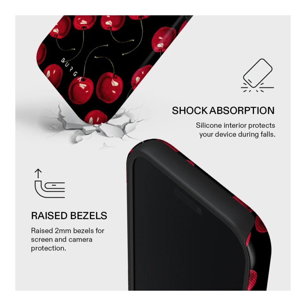 iPhone 17 PRO MagSafe Cherrybomb Tough BURGA nugarėlė 3