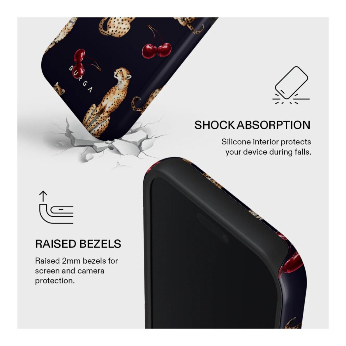 iPhone 17 PRO MagSafe Cougar Tough BURGA nugarėlė 3