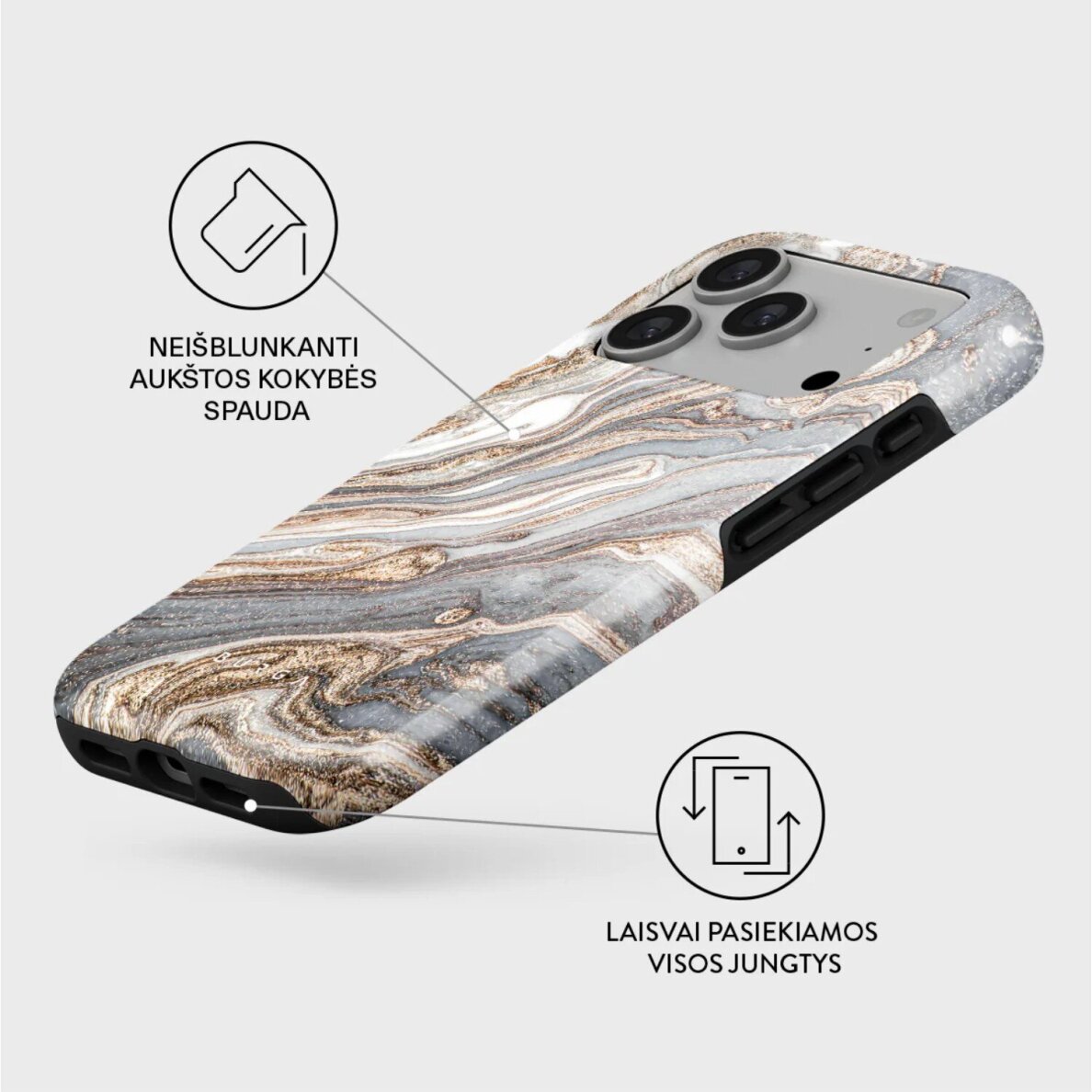 iPhone 17 PRO MagSafe Gentle Wind Tough BURGA nugarėlė 1