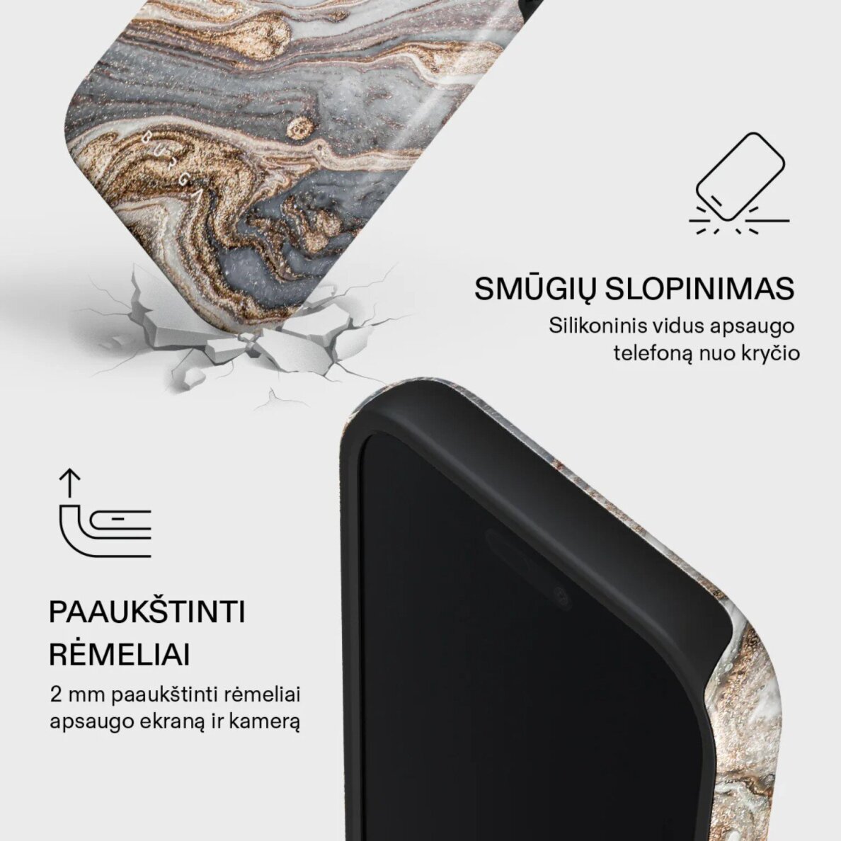 iPhone 17 PRO MagSafe Gentle Wind Tough BURGA nugarėlė 2