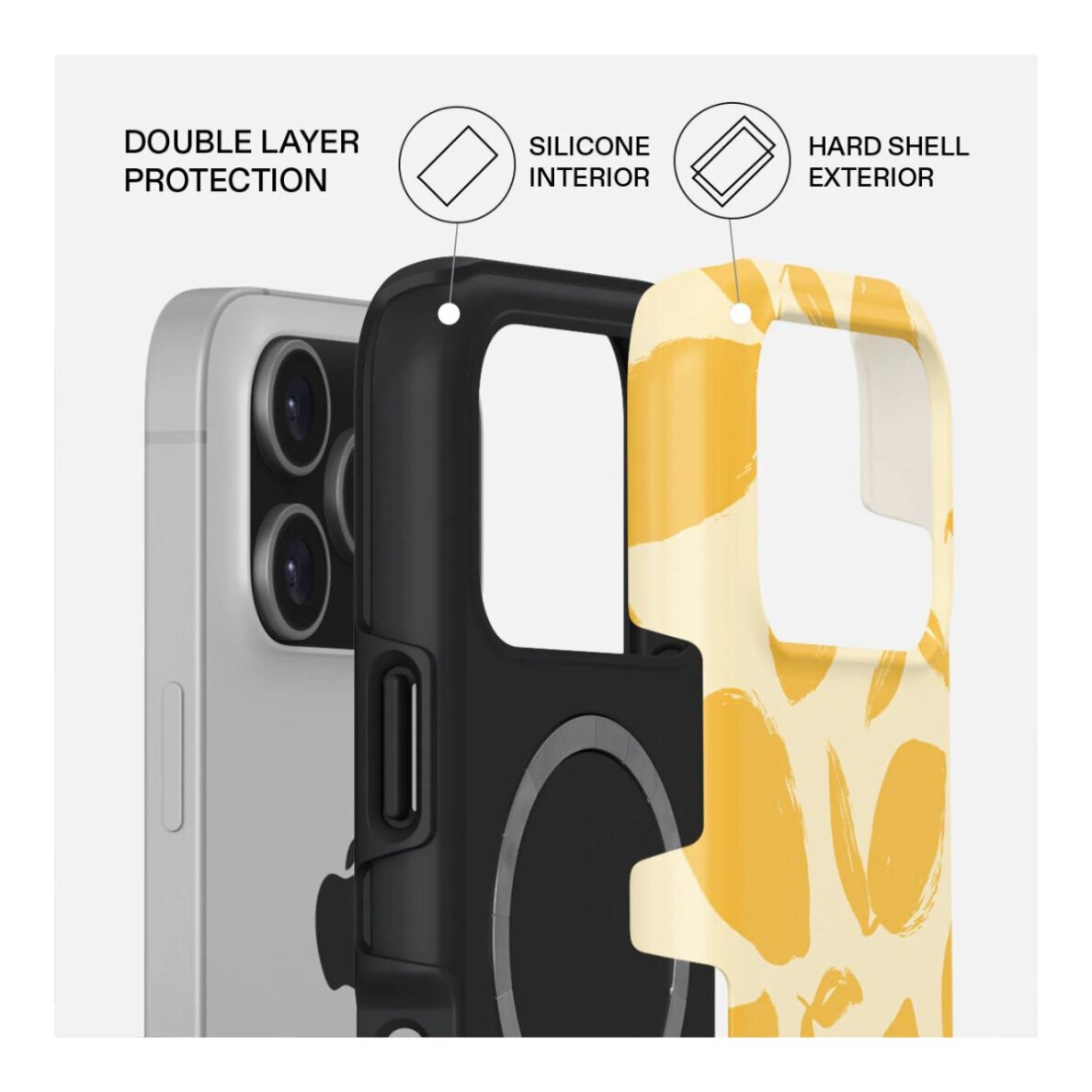 iPhone 17 PRO MagSafe Lemon Tart Tough BURGA nugarėlė 1