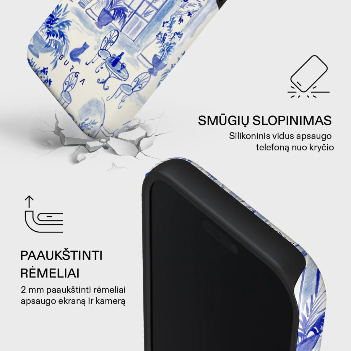 iPhone 17 PRO MagSafe Sobremesa Tough BURGA nugarėlė 2