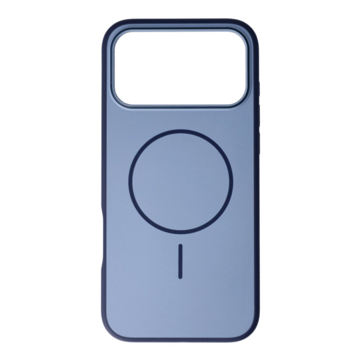 iPhone 17 PRO MAX blue Magnetic SKIN TOUCH nugarėlė