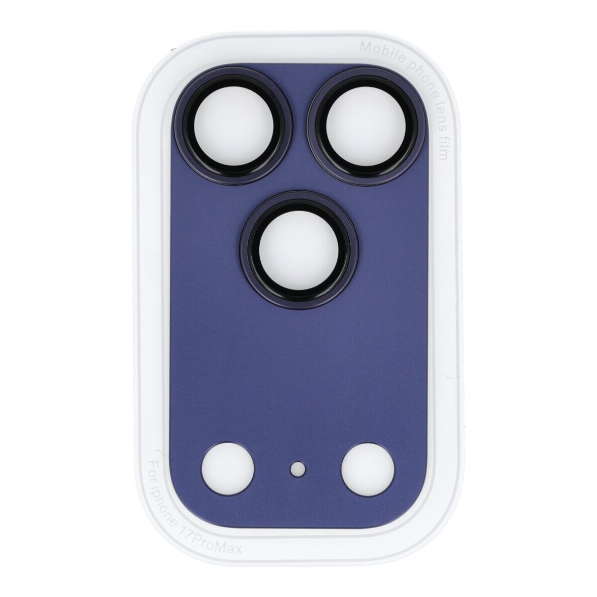 iPhone 17 PRO MAX blue OTAO Metal Shield kameros apsauga 2 IN 1