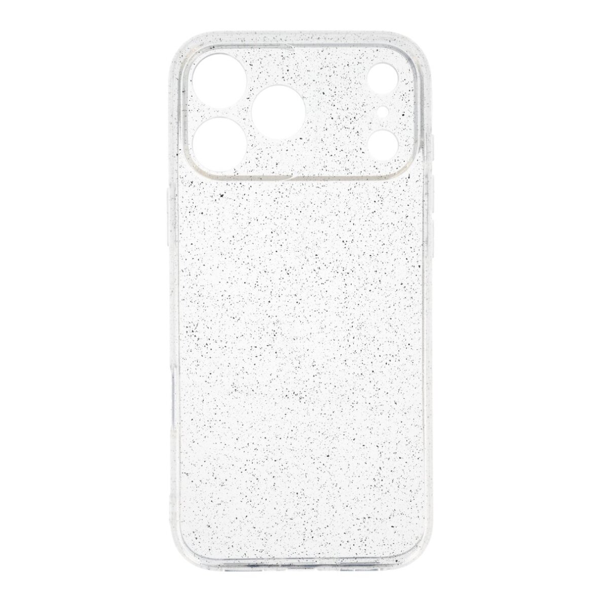 iPhone 17 PRO MAX clear Crystal Glitter nugarėlė