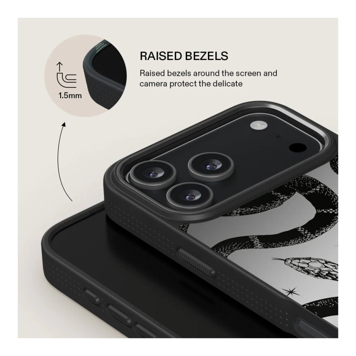 iPhone 17 PRO MAX Elite Mirror Gunmetal MagSafe Poison BURGA nugarėlė 4 iPhone 17 PRO MAX Elite Mirror Gunmetal MagSafe Poison BURGA nugarėlė 4