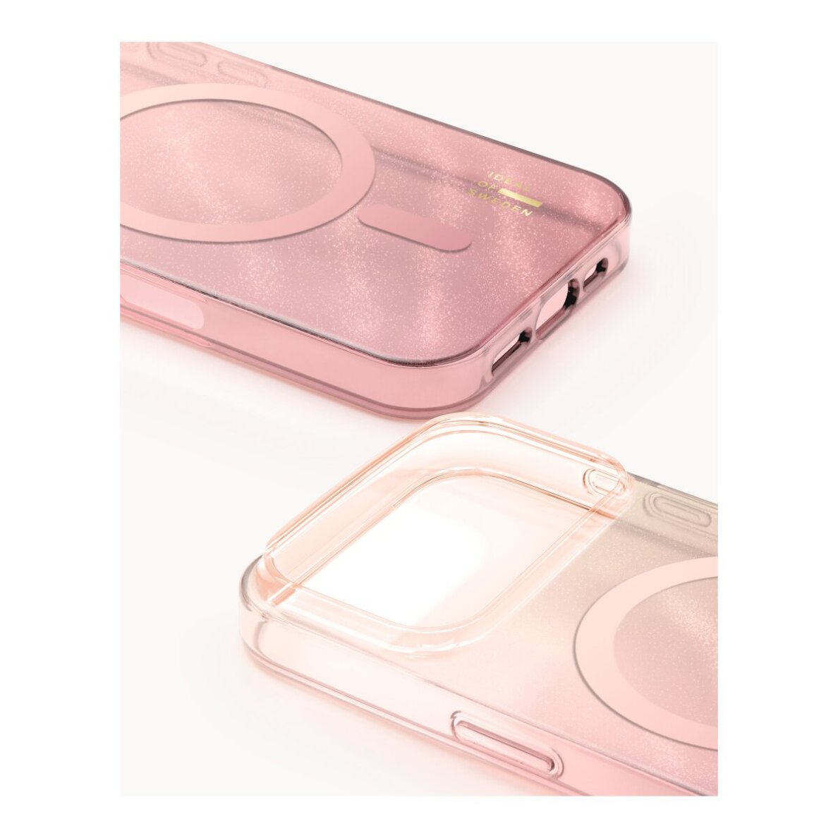 iPhone 17 PRO MAX iDeal Of Sweden Clear Rose Blush MagSafe nugarėlė 1