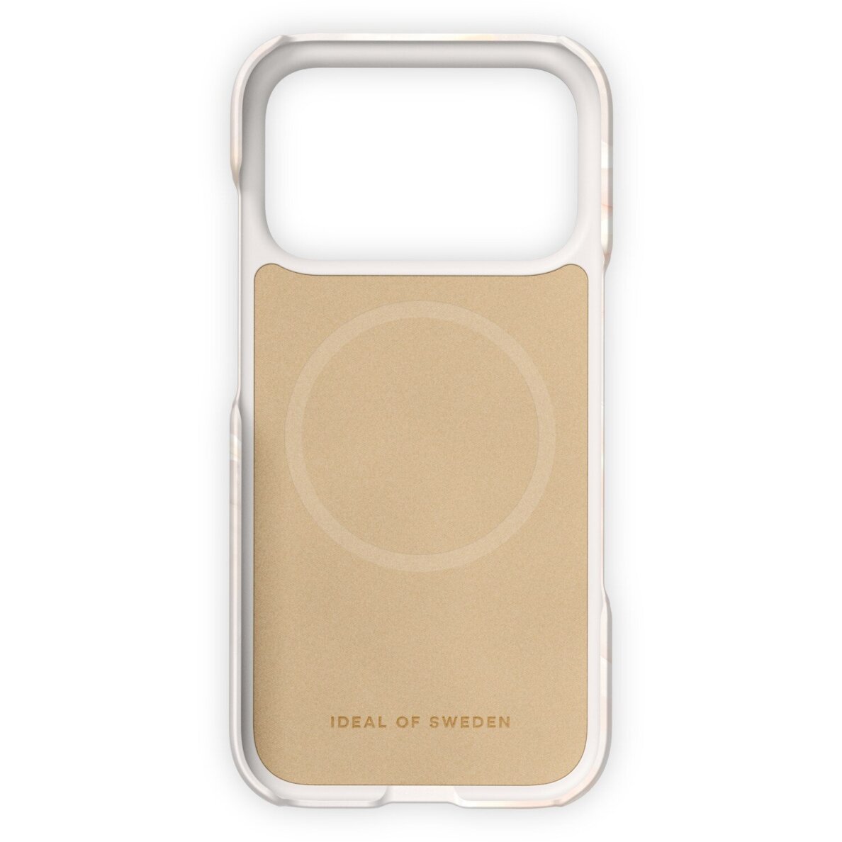 iPhone 17 PRO MAX iDeal Of Sweden nugarėlė MagSafe Rose Pearl Marble 3