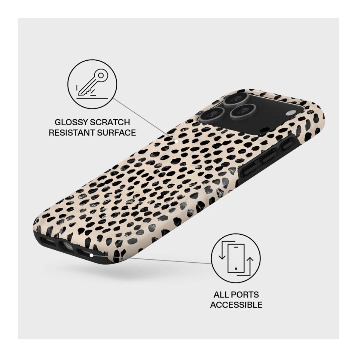 iPhone 17 PRO MAX MagSafe Almond Latte Tough BURGA nugarėlė 2