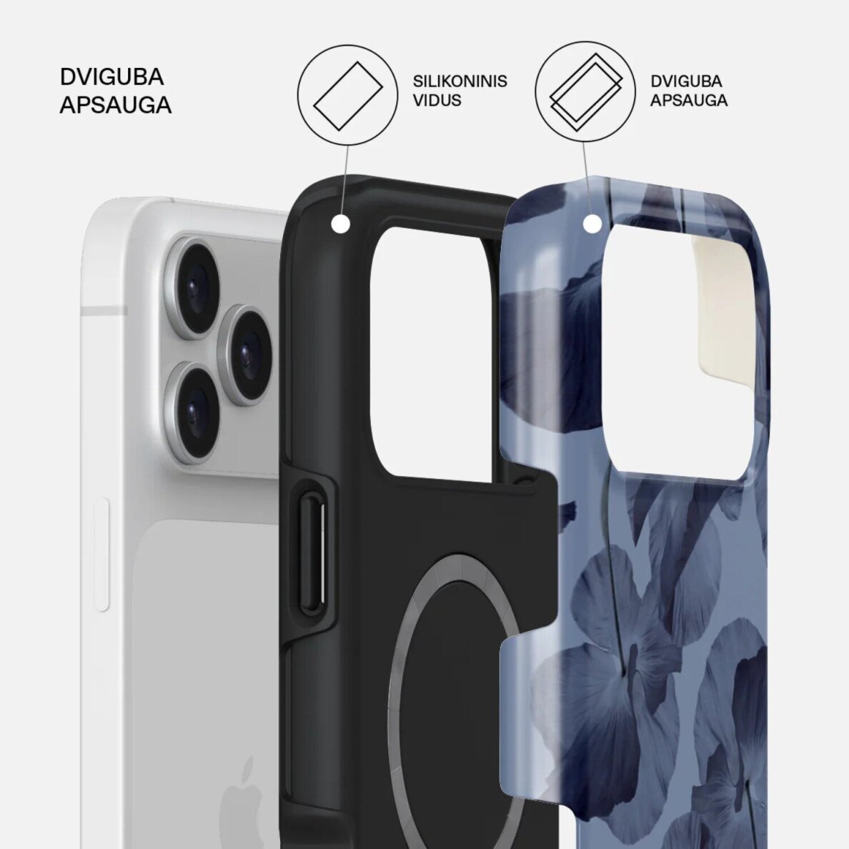 iPhone 17 PRO MAX MagSafe Archives Tough BURGA nugarėlė 1