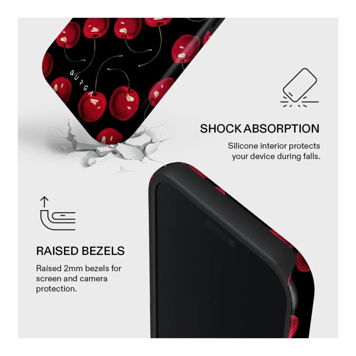 iPhone 17 PRO MAX MagSafe Cherrybomb Tough BURGA nugarėlė 3