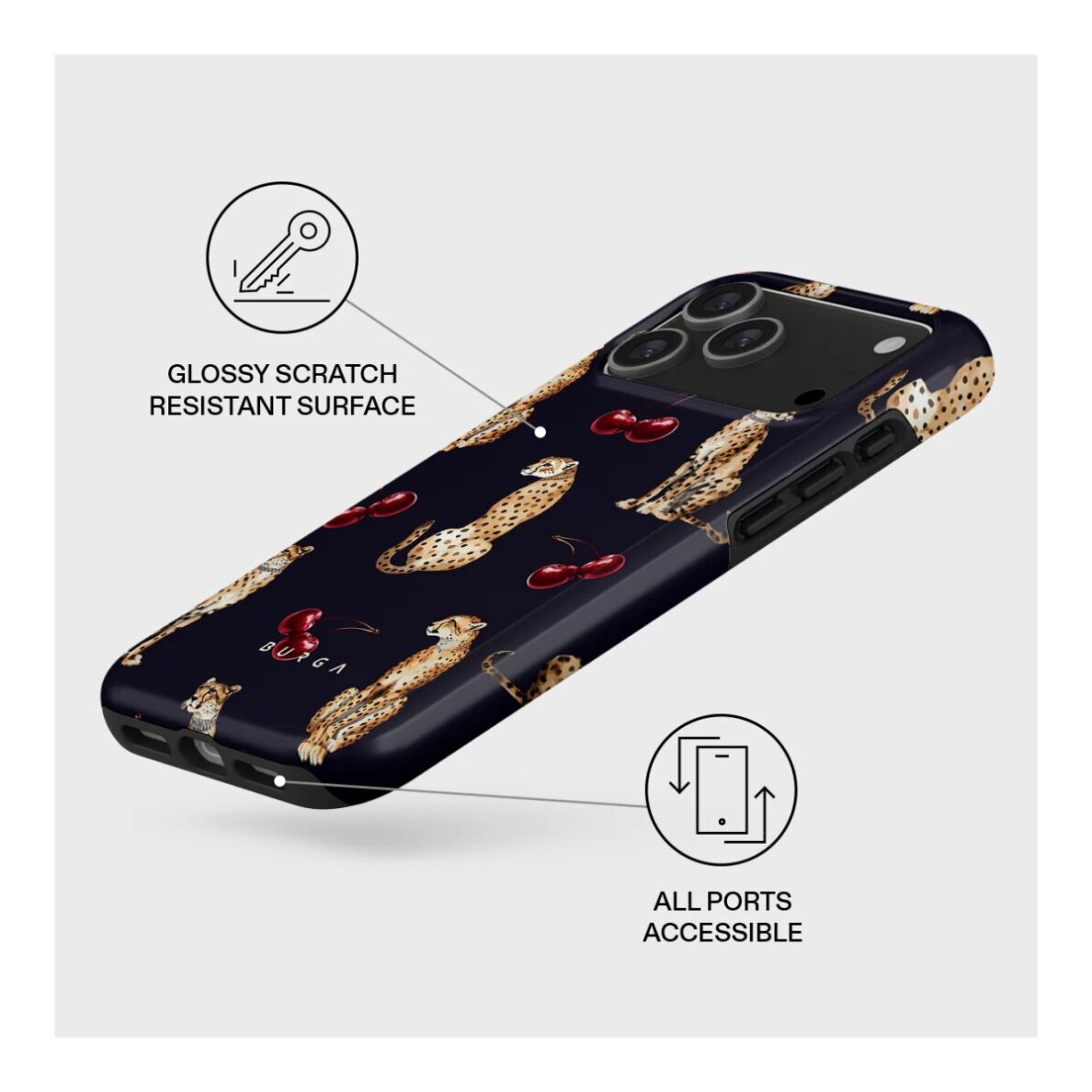 iPhone 17 PRO MAX MagSafe Cougar Tough BURGA nugarėlė 2