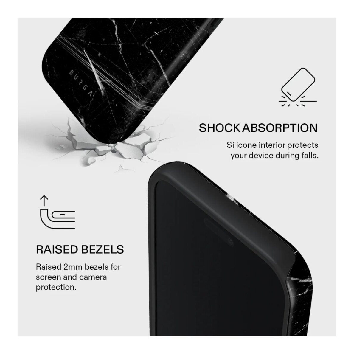 iPhone 17 PRO MAX MagSafe Noir Origin Tough BURGA nugarėlė 3