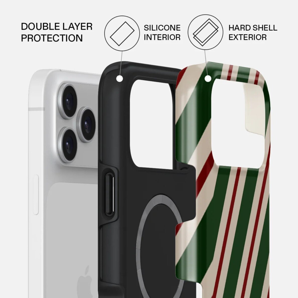 iPhone 17 PRO MAX MagSafe North Pole Tough BURGA nugarėlė 1