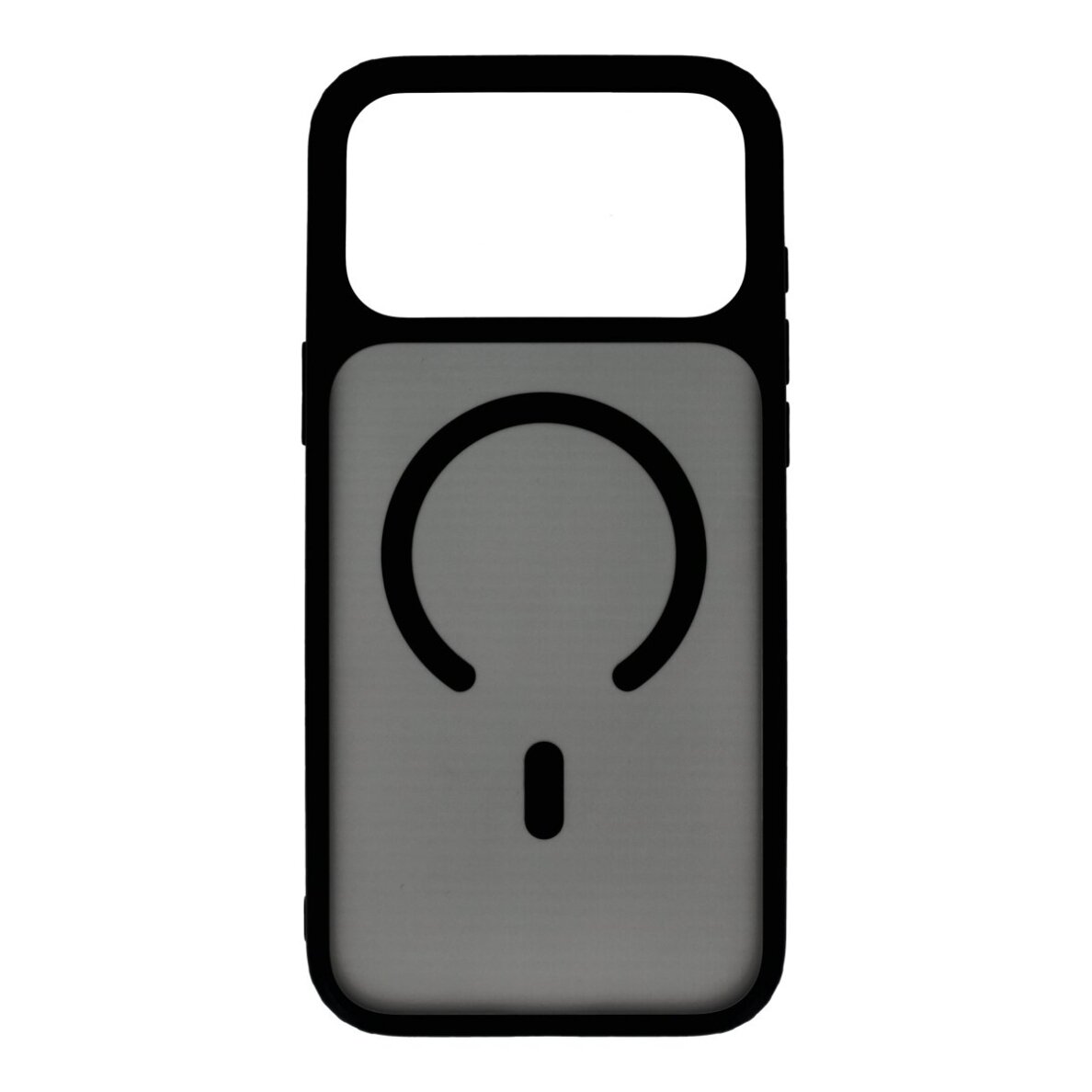 iPhone 17 PRO MAX Mr. Monkey black FROSTED ANTI-DROP CAMERA BUTTON nugarėlė