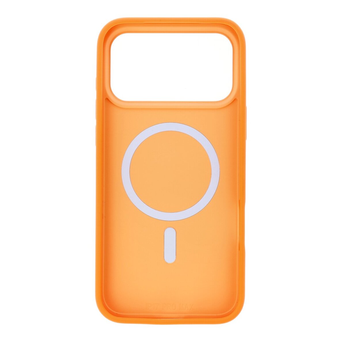 iPhone 17 PRO MAX orange Magnetic SKIN TOUCH nugarėlė 1