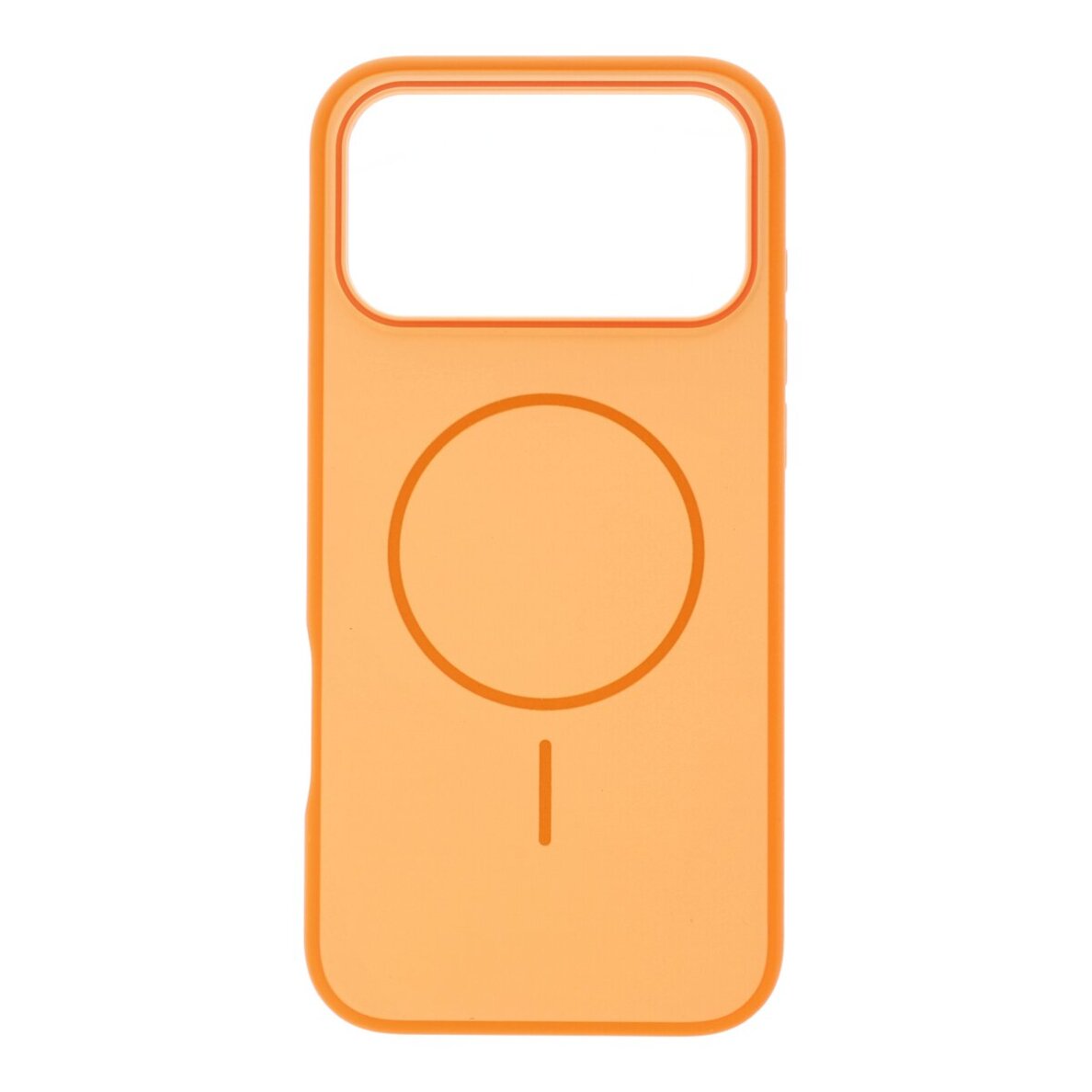 iPhone 17 PRO MAX orange Magnetic SKIN TOUCH nugarėlė