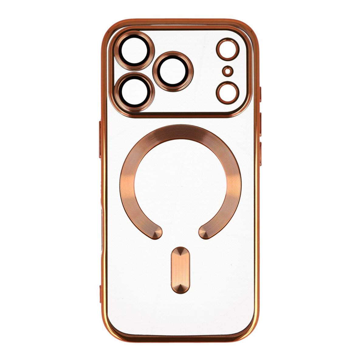 iPhone 17 PRO orange X-LEVEL Magsafe DAZZLING COLOR nugarėlė