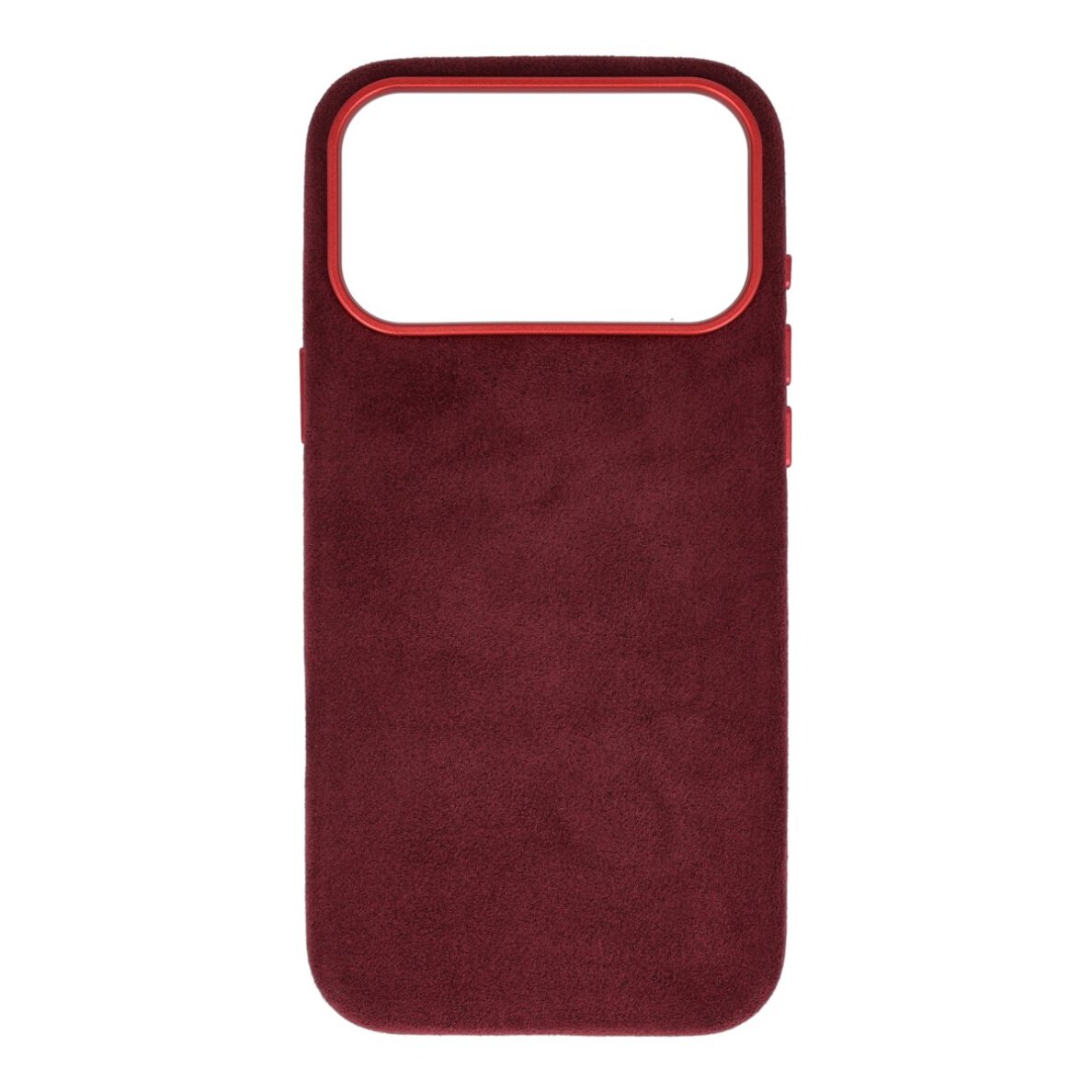 iPhone 17 PRO wine ALCANTARA MagSafe nugarėlė 2 iPhone 17 PRO wine ALCANTARA MagSafe nugarėlė 2