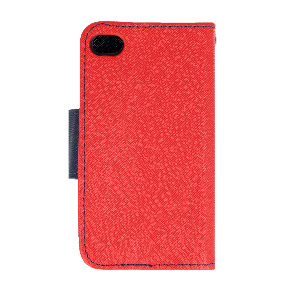 iPhone 4 raudonas fancy diary dėklas 1