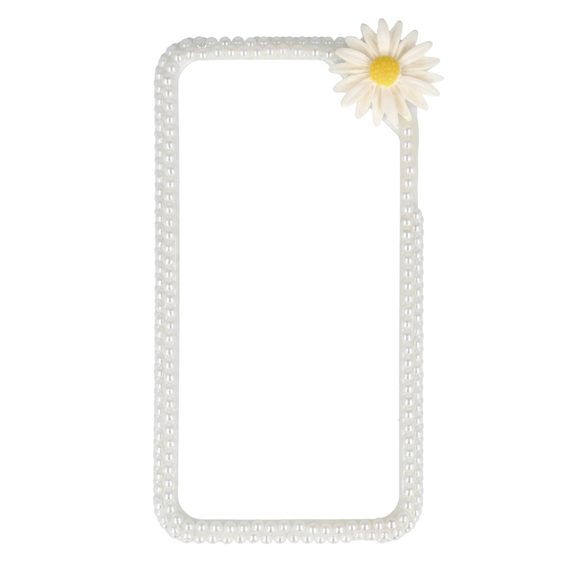 iPhone 4/4s baltas bamperis su ramune