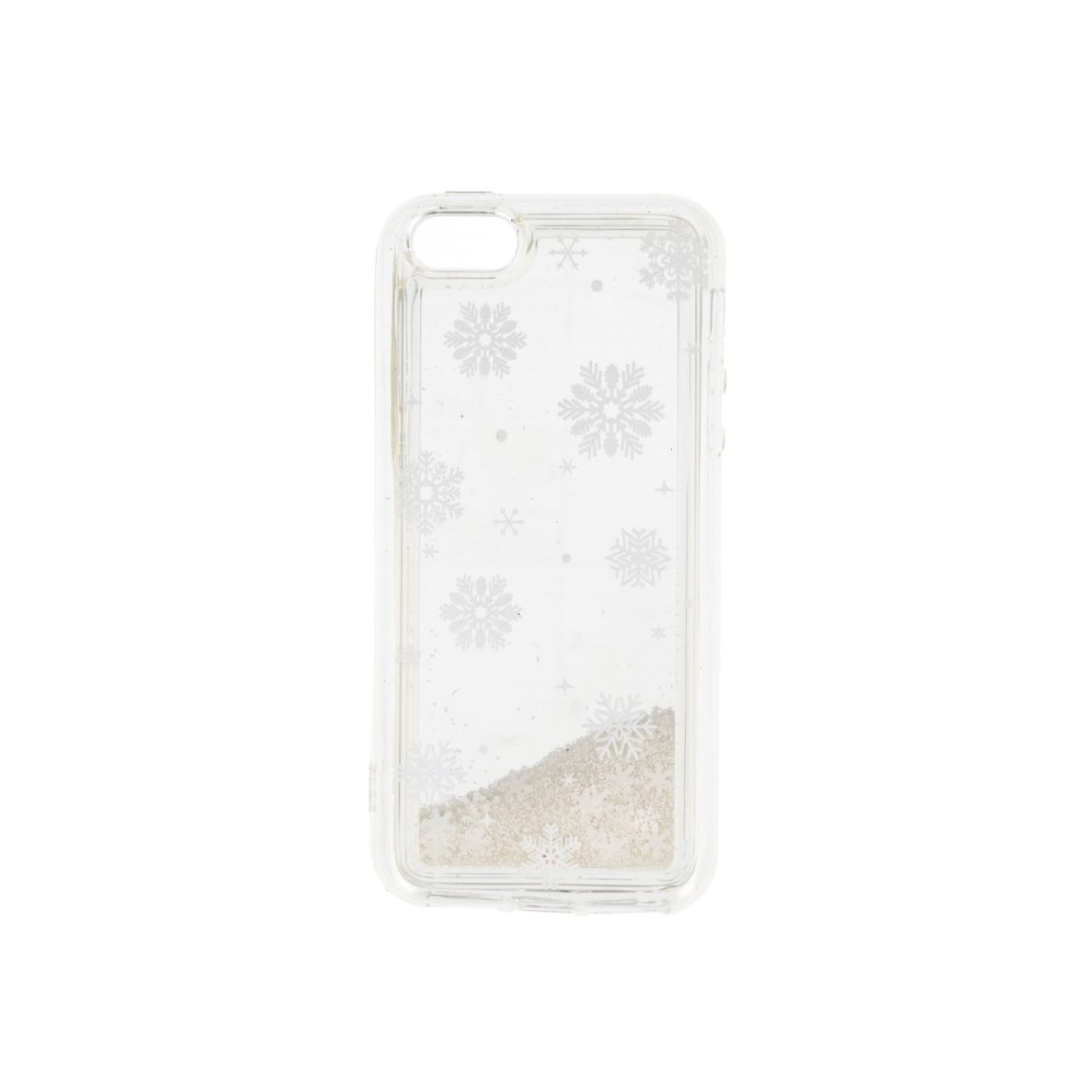 iPhone 5/5s Water Winter nugarėlė Snowflakes