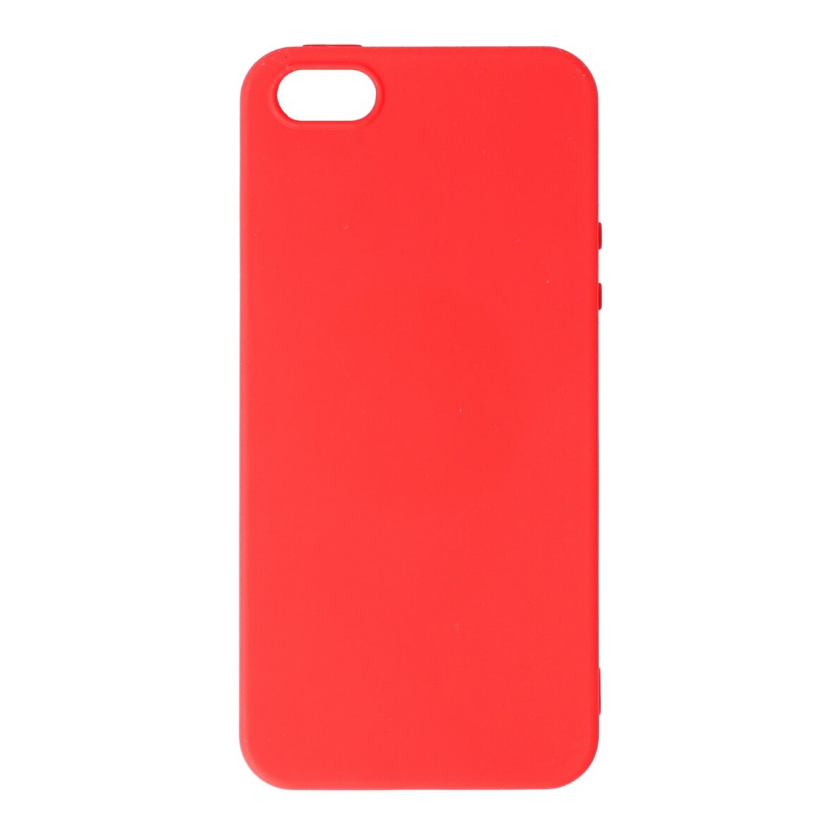 iPhone 5/5S/SE raudona SOFT MAGNET nugarėlė