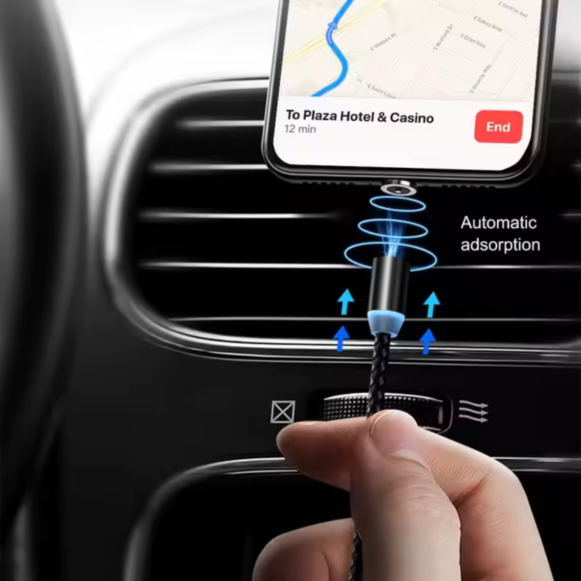 Iphone 5/6/7/8/X/11 Gracious Magnetic laidas DEVIA 4