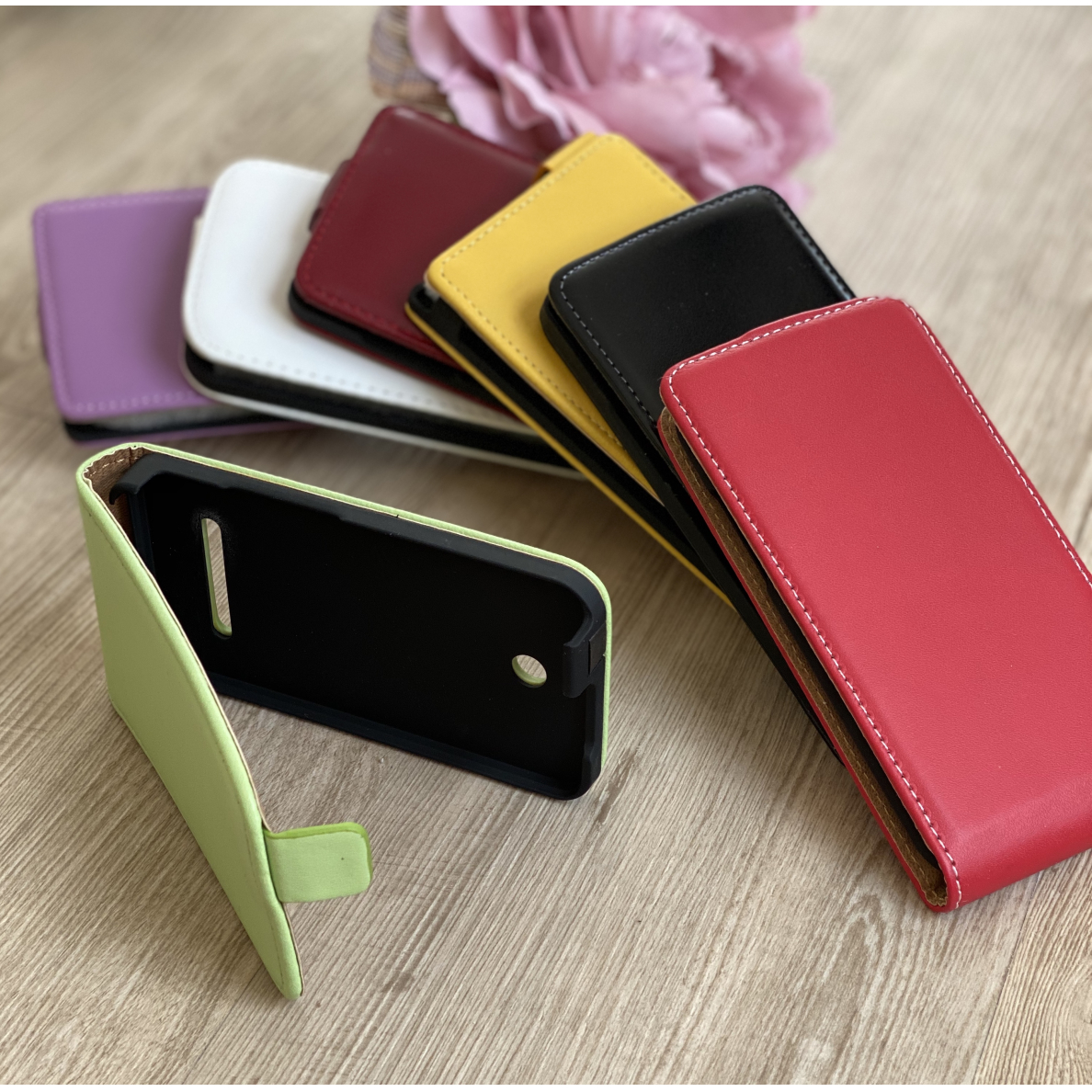 Iphone 5C juodas ellegance dėklas 1