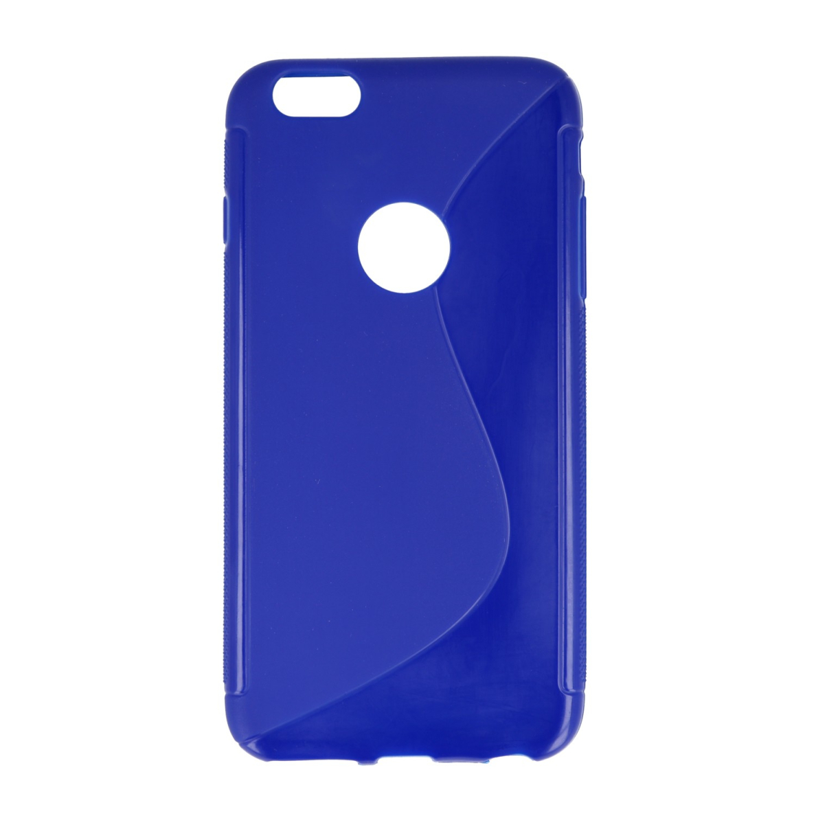 iPhone 6+ mėlynas S-line silikonas