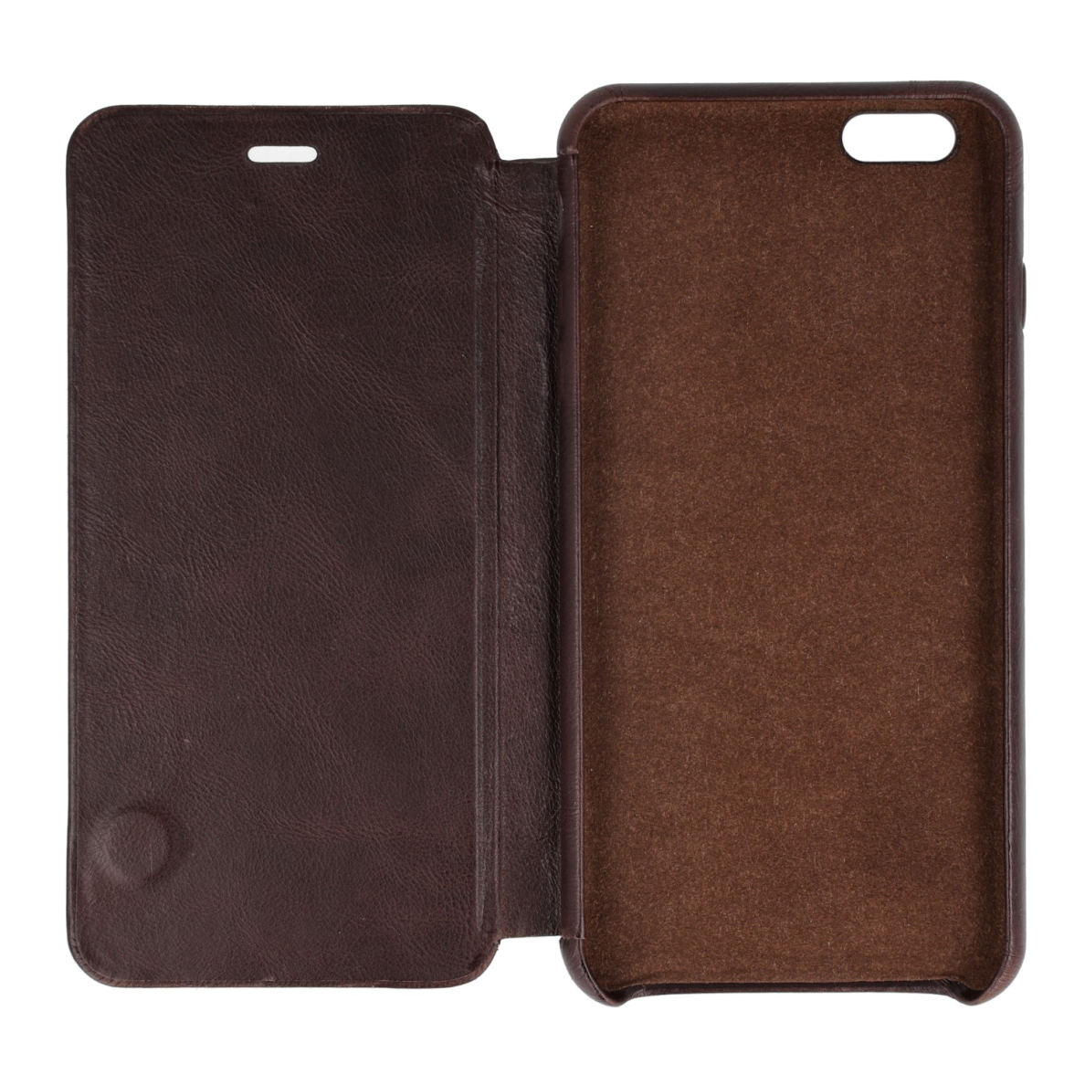 iPhone 6+ rudas odinis MAGNETIC QIALINO dėklas 1