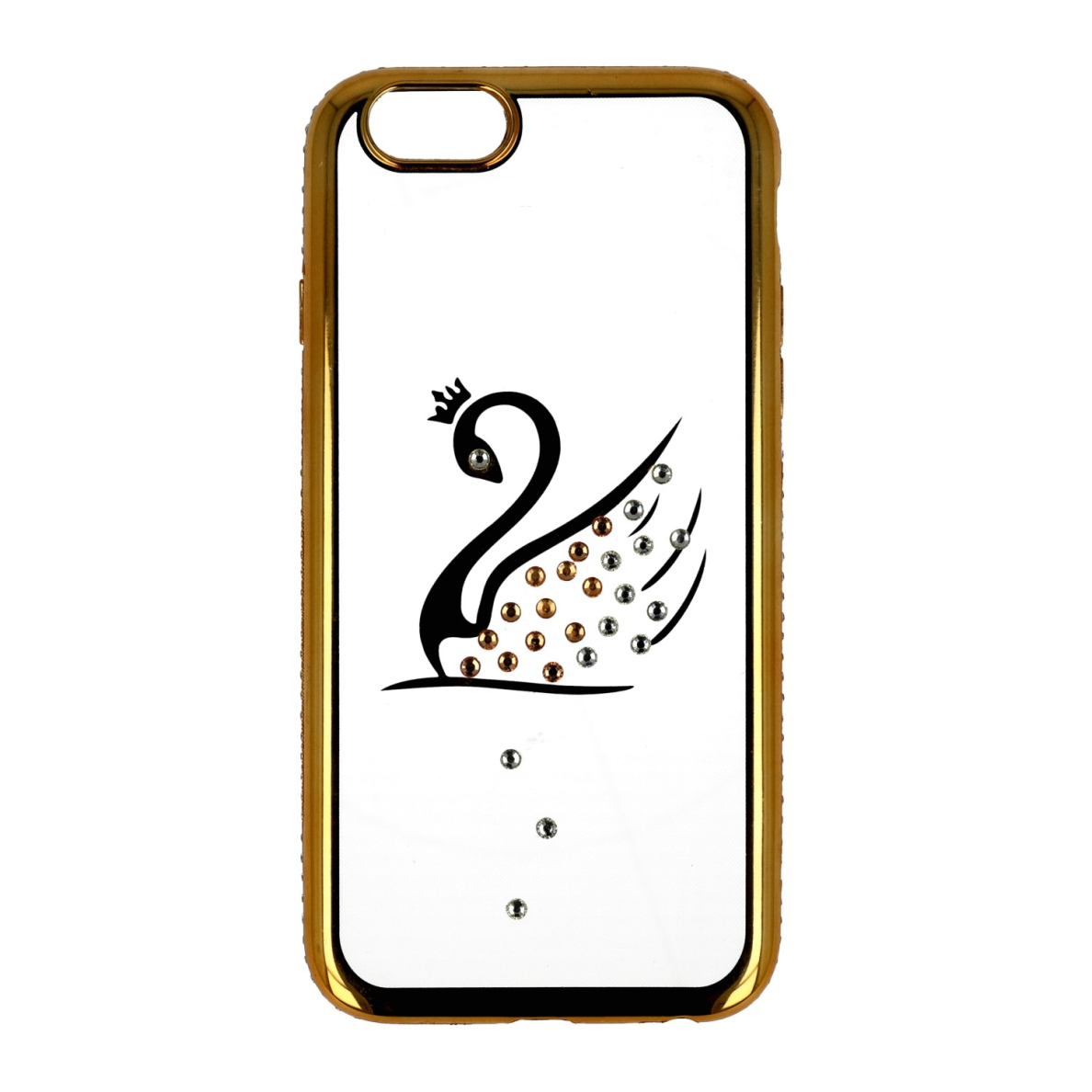 iPhone 6/6S aukso spalvos Perfect nugarėlė Gulbė