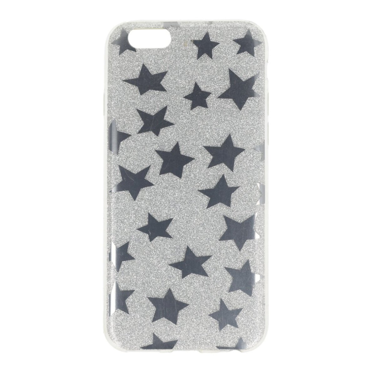 iPhone 6/6S Glitter Star silver nugarėlė