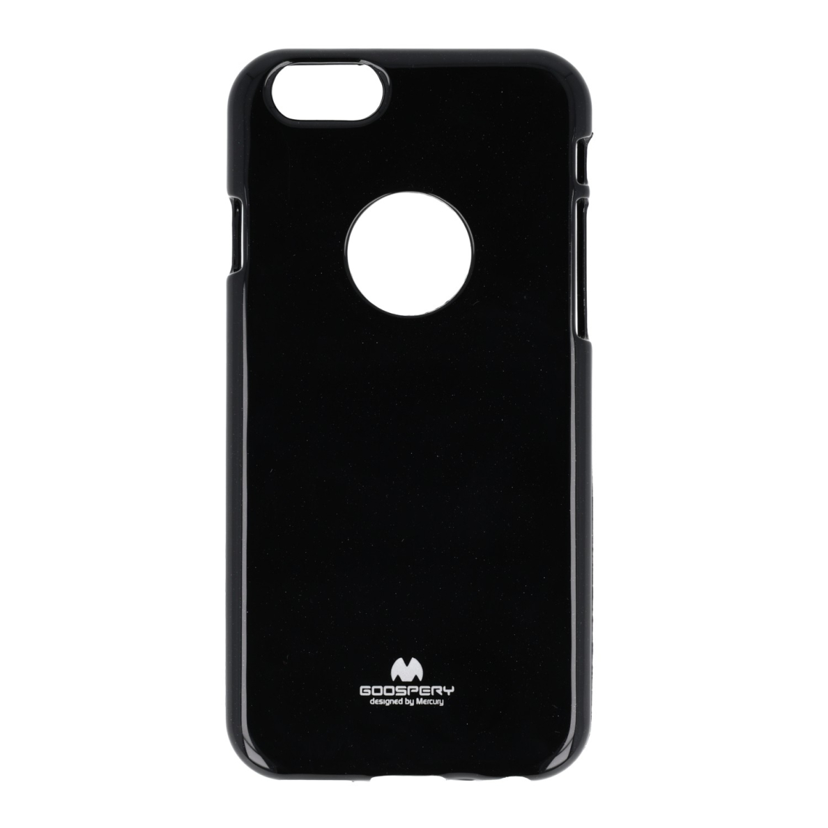 iPhone 6/6S juoda JELLY nugarėlė