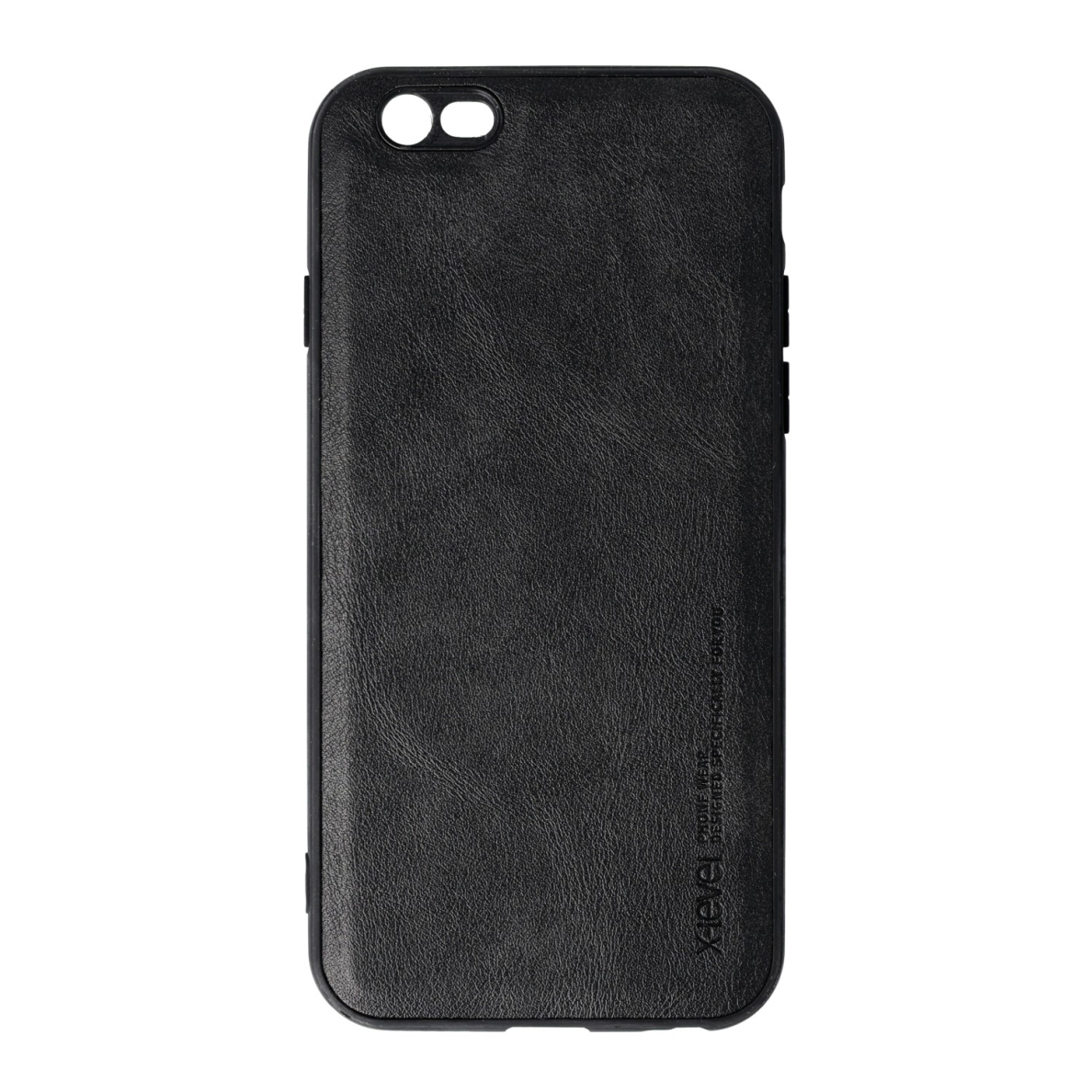 iPhone 6/6S juoda X-LEVEL EARL3 nugarėlė