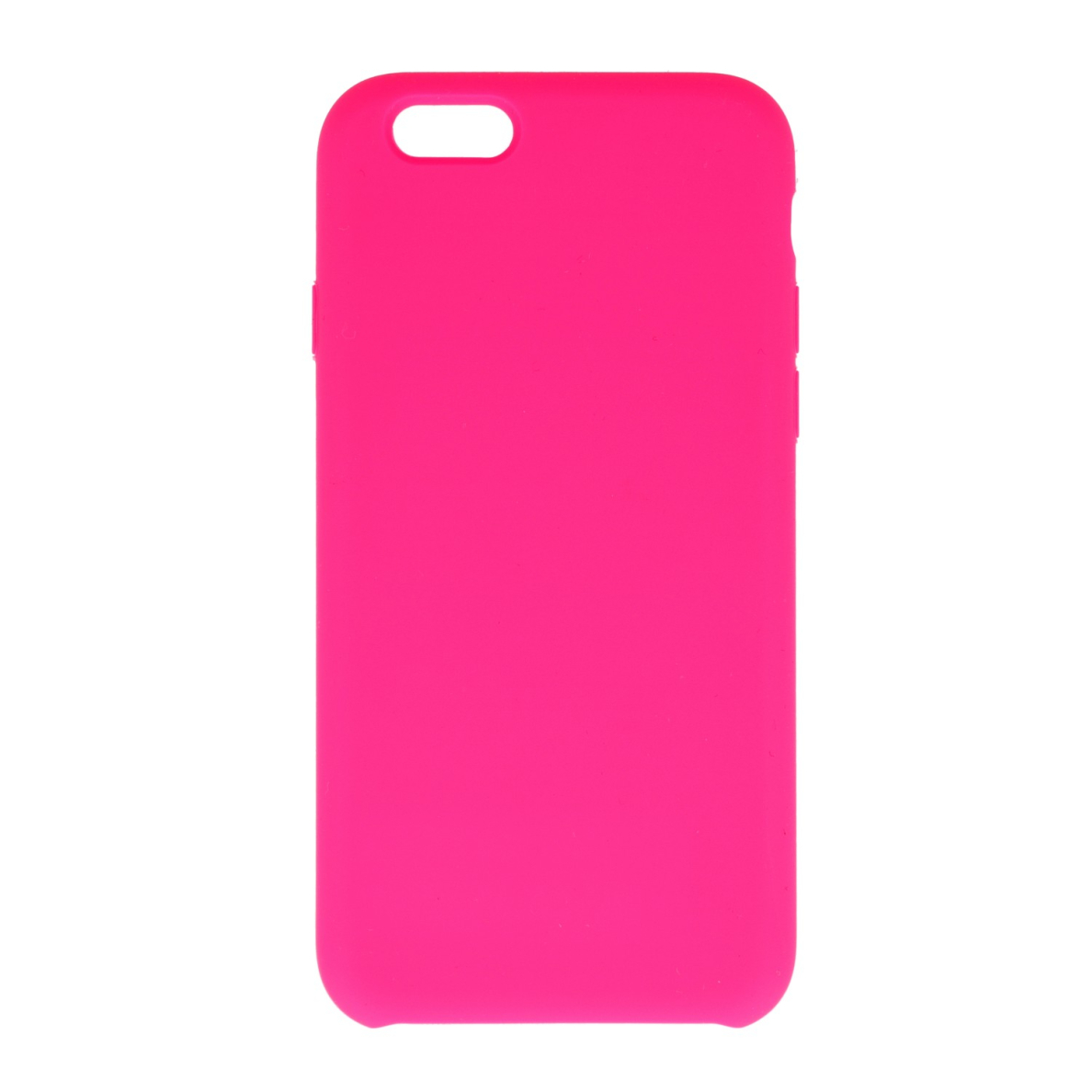 iPhone 6/6S neo rožinė no hole SILICONE nugarėlė