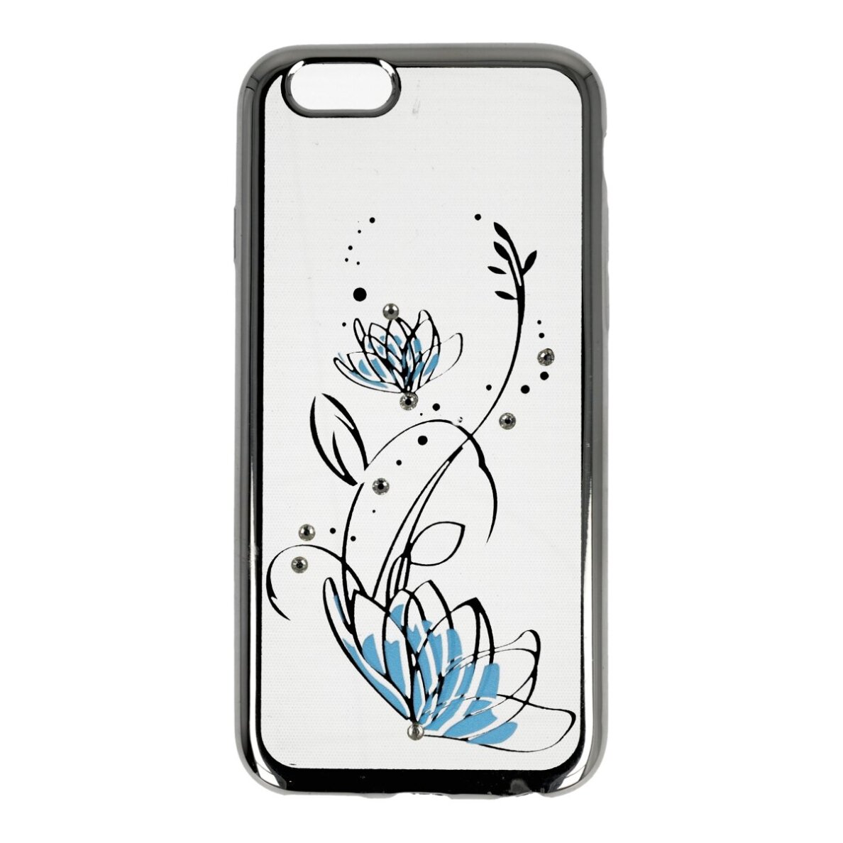 iPhone 6/6S sidabro spalvos perfect LOTUS nugarėlė